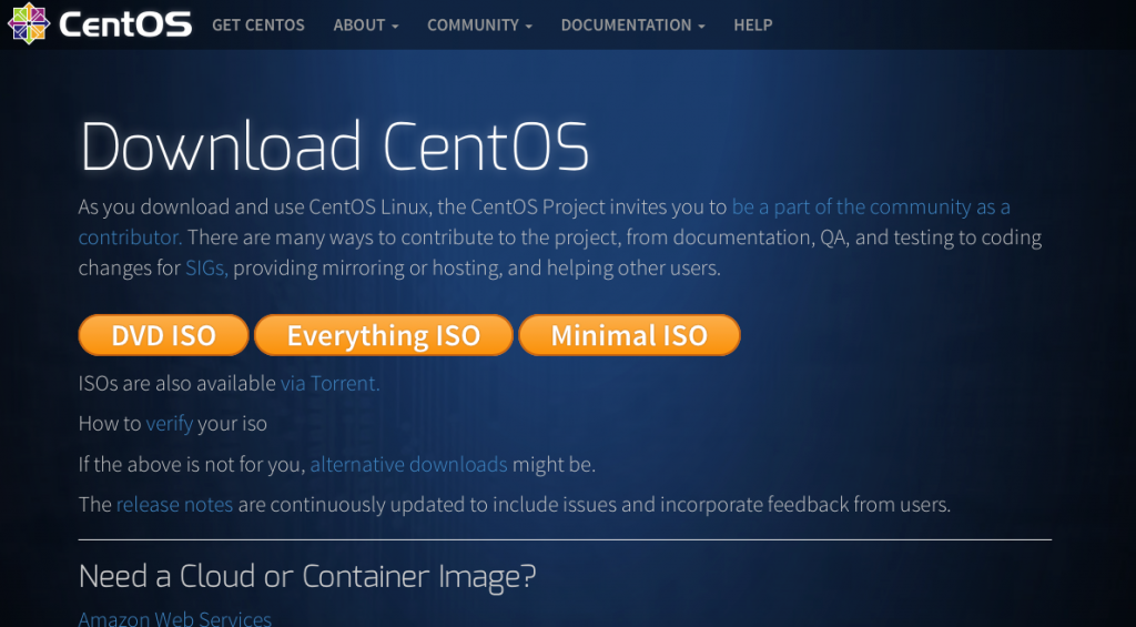 Instalacja system Centos 7