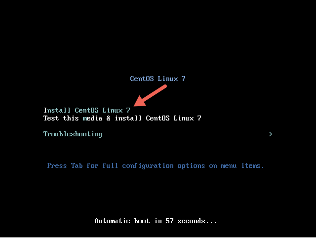 Instalacja systemu operacyjnego Centos 7